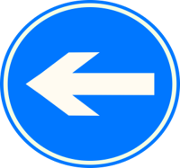 Turn left