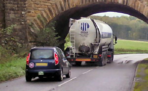 Overtaking a truck?