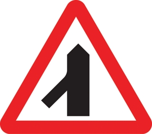 Turn left ahead